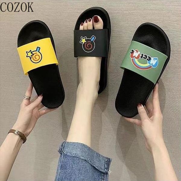 casual summer new women's slippers fashion all-match sweet vamp applique modification trend all-match home women's shoes 2021, Black
casual summer new women's slippers fashion all-match sweet vamp applique modification trend all-match home women's shoes 2021, Black