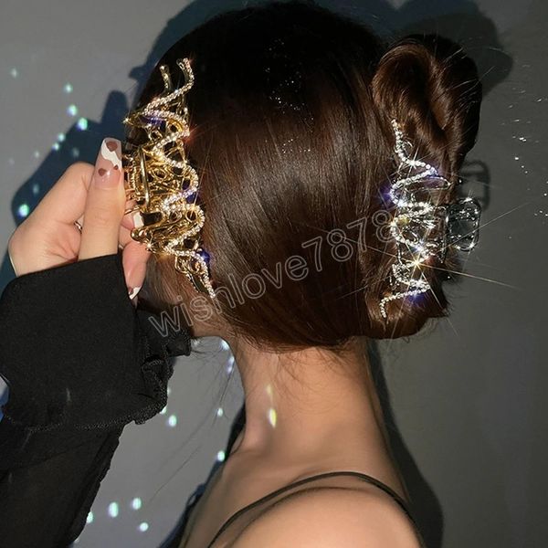 rhinestone metal hair claw clamps for women girls shiny barrette hairpin crystal gold silver hair accessories jewelry gift, Slivery;golden
rhinestone metal hair claw clamps for women girls shiny barrette hairpin crystal gold silver hair accessories jewelry gift, Slivery;golden