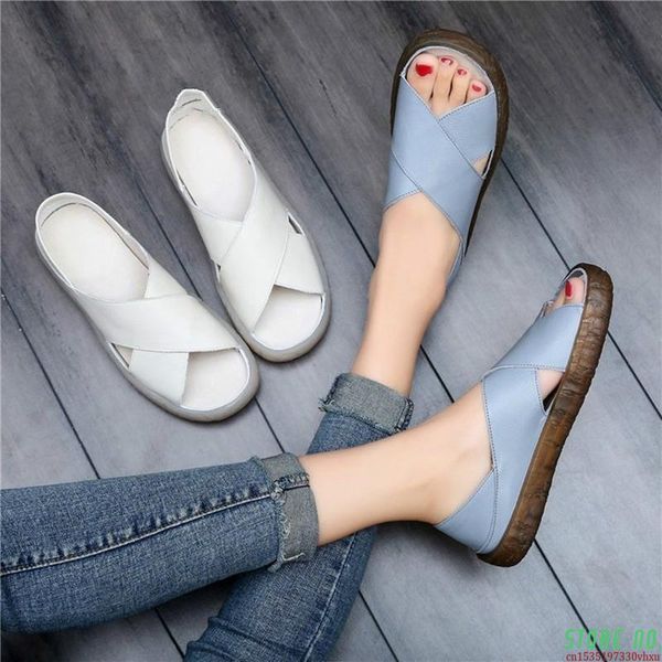 women sandals 2021 summer casual women shoes pu leather ladies flat soft bottom slip on sandals handmade woman sandal, Black
women sandals 2021 summer casual women shoes pu leather ladies flat soft bottom slip on sandals handmade woman sandal, Black