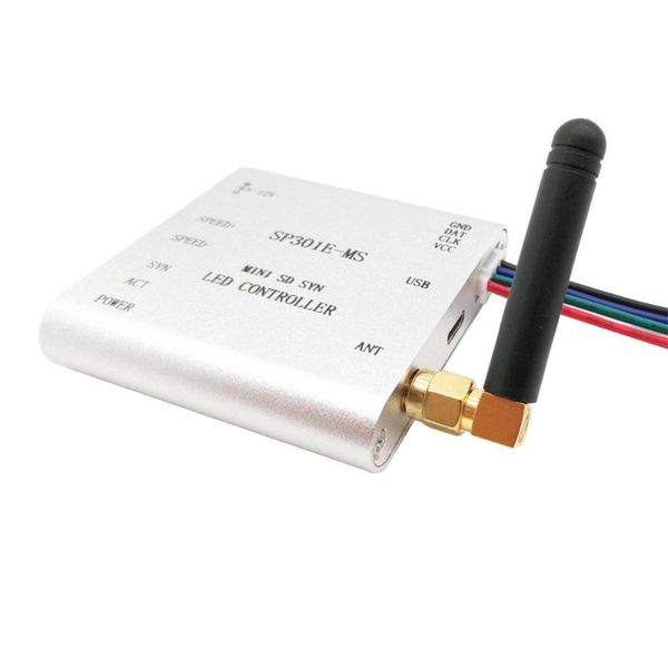 sp301e-m/ sp301e-ms programmable rf synchronous controller for apa102 sk6812 ws2812b ws2811 led strip lights
sp301e-m/ sp301e-ms programmable rf synchronous controller for apa102 sk6812 ws2812b ws2811 led strip lights