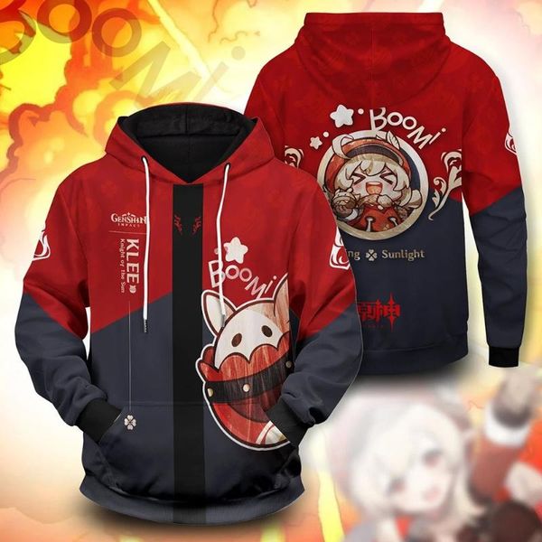 men's hoodies & sweatshirts genshin impact klee cosplay hoodie 3d printed hooded sweatshirt men women casual streetwear pullover, Black
men's hoodies & sweatshirts genshin impact klee cosplay hoodie 3d printed hooded sweatshirt men women casual streetwear pullover, Black