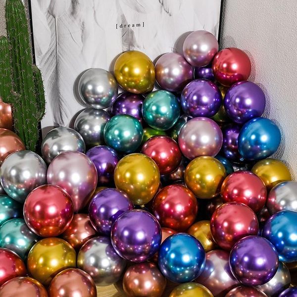 party decoration 50pcs 5inch chrome metallic latex balloons gold silver round metal birthday inflate globos wedding decor supplies
party decoration 50pcs 5inch chrome metallic latex balloons gold silver round metal birthday inflate globos wedding decor supplies