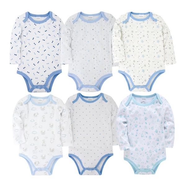 rompers roupas de long sleeve born baby bodysuits set 100% cotton boys girls pajamas clothes infant underwear, Blue
rompers roupas de long sleeve born baby bodysuits set 100% cotton boys girls pajamas clothes infant underwear, Blue