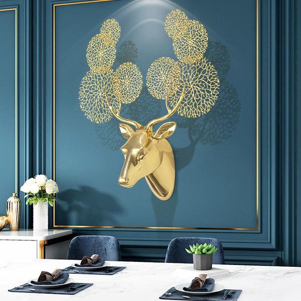 copper deer wall decoration modern simple wind light luxury hanging living room porch fashion hanging decoration
copper deer wall decoration modern simple wind light luxury hanging living room porch fashion hanging decoration