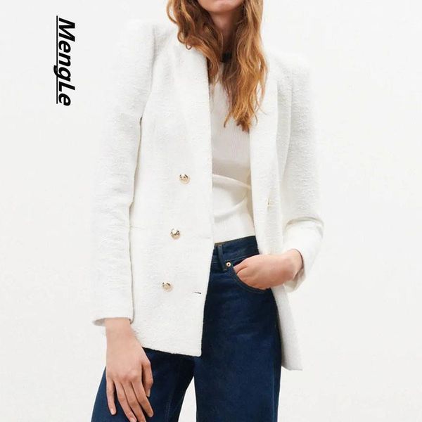 women's suits & blazers ml winter style british fashion single-breasted texture mid-length suit jacket, White;black
women's suits & blazers ml winter style british fashion single-breasted texture mid-length suit jacket, White;black