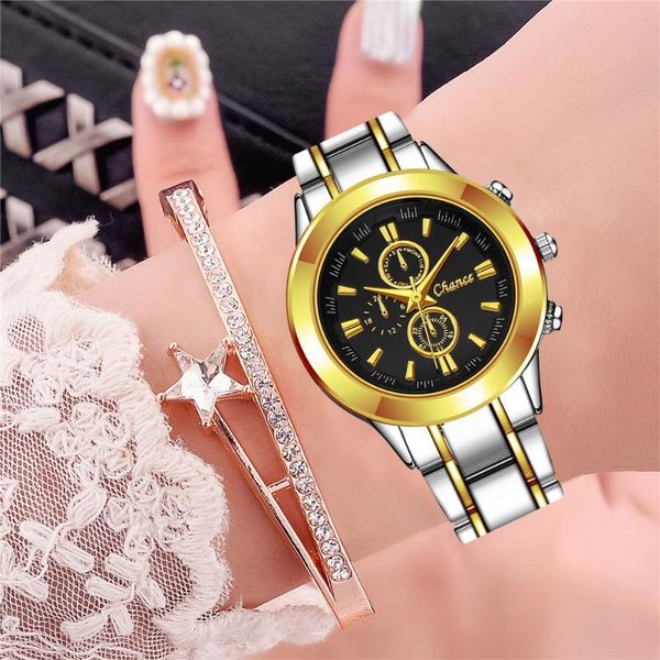 wristwatches fashion luxuruy women analog watches stainless steel band ladies quartz watch zegarek damski, Slivery;brown
wristwatches fashion luxuruy women analog watches stainless steel band ladies quartz watch zegarek damski, Slivery;brown