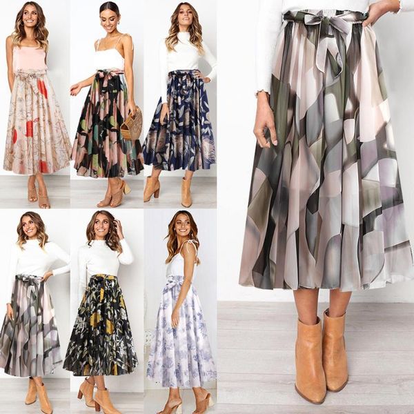 skirts women's short skirt 2021 floral print pleated mid-length elastic high waist casual chiffon summer, Black
skirts women's short skirt 2021 floral print pleated mid-length elastic high waist casual chiffon summer, Black