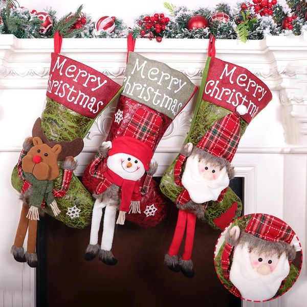 christmas decorations stockings gift santa claus sock kids candy bag snowman deer pocket xmas decoration for tree ornaments
christmas decorations stockings gift santa claus sock kids candy bag snowman deer pocket xmas decoration for tree ornaments
