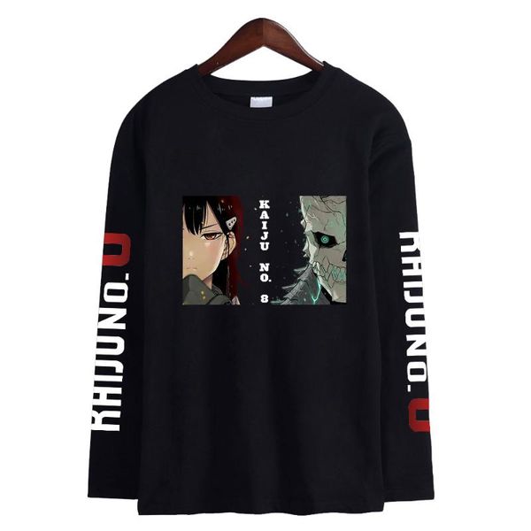 men's t-shirts kaiju no 8 manga printed t-shirt casual long sleeve fashion logo plus size men women tee, White;black
men's t-shirts kaiju no 8 manga printed t-shirt casual long sleeve fashion logo plus size men women tee, White;black