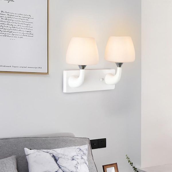 wall lamps glass lights bedside lamp sconce modern light for bedroom single double heads indoor lighting e14 ac85-265v
wall lamps glass lights bedside lamp sconce modern light for bedroom single double heads indoor lighting e14 ac85-265v