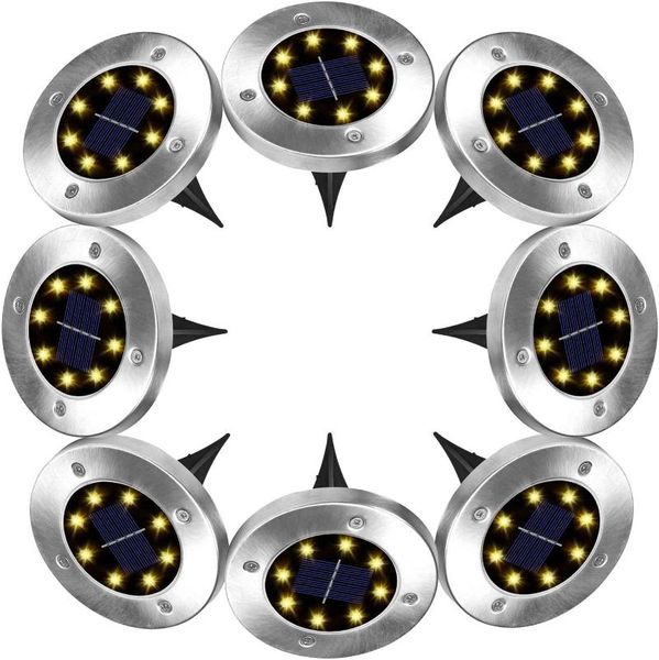 solar lamps 8 led powered under ground outdoor waterproof garden landscape lighting for yard deck lawn patio pathway walkway
solar lamps 8 led powered under ground outdoor waterproof garden landscape lighting for yard deck lawn patio pathway walkway