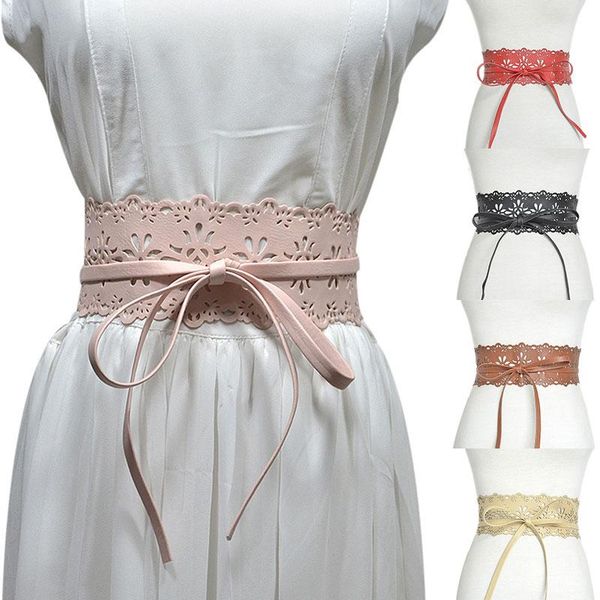 Belts Fashion Hollow Flower Belt PU Leather Wide For Women High Quality Bowknot Waist Out Female Waistbands, Black;brown
Belts Fashion Hollow Flower Belt PU Leather Wide For Women High Quality Bowknot Waist Out Female Waistbands, Black;brown