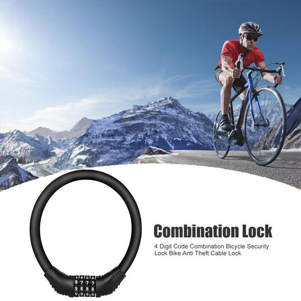 bike locks portable mountain lock anti-theft password ring fixed 4 digit code combination bicycle security equipment
bike locks portable mountain lock anti-theft password ring fixed 4 digit code combination bicycle security equipment