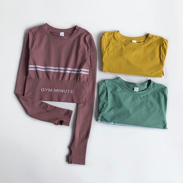 yoga shirts crop long sleeves shirts quick dry women yoga sports fitness gym cloth workout sports
yoga shirts crop long sleeves shirts quick dry women yoga sports fitness gym cloth workout sports