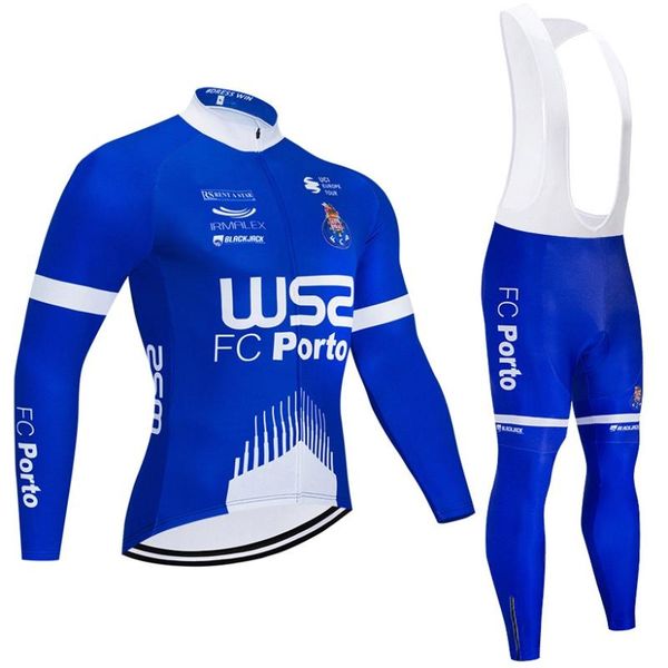 2021 new team quick dry racing clothes long sleeve wear cycling jersey set bib pants kit clothing ropa ciclismo men blue suits, Black;blue
2021 new team quick dry racing clothes long sleeve wear cycling jersey set bib pants kit clothing ropa ciclismo men blue suits, Black;blue