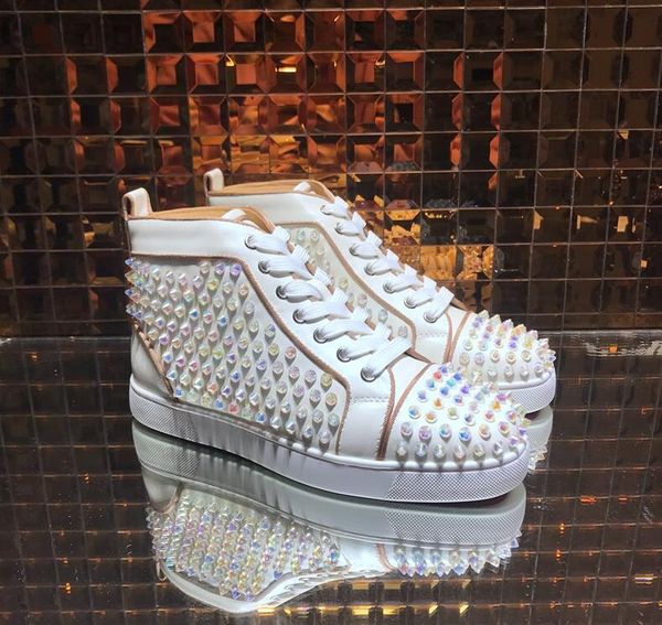 luxurys designers shoes red bottom leather men sneakers women shoes trainers white shoes flat booties high sneakers boots size us5-us13, Black
luxurys designers shoes red bottom leather men sneakers women shoes trainers white shoes flat booties high sneakers boots size us5-us13, Black
