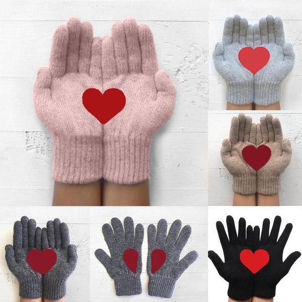 five fingers gloves women wool knitting autumn winter outdoor keep warm cold protection thicken love printing point finger, Blue;gray
five fingers gloves women wool knitting autumn winter outdoor keep warm cold protection thicken love printing point finger, Blue;gray