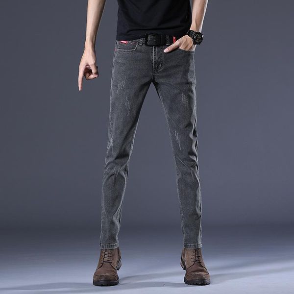 men's jeans selling product in 2021 season slim feet pants korean style trendy youth denim casual men, Blue
men's jeans selling product in 2021 season slim feet pants korean style trendy youth denim casual men, Blue