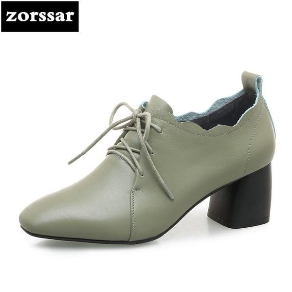 {zorssar} fashion women high heels dress shoes 2021 new genuine leather thick heel womens pumps single shoes women zapatos mujer, Black
{zorssar} fashion women high heels dress shoes 2021 new genuine leather thick heel womens pumps single shoes women zapatos mujer, Black