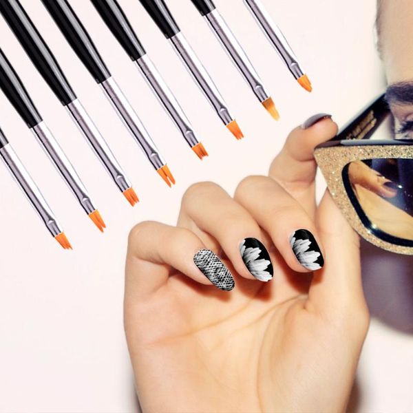nail art kits brush for manicure gel 8pcs/set ombre gradient polish painting drawing
nail art kits brush for manicure gel 8pcs/set ombre gradient polish painting drawing