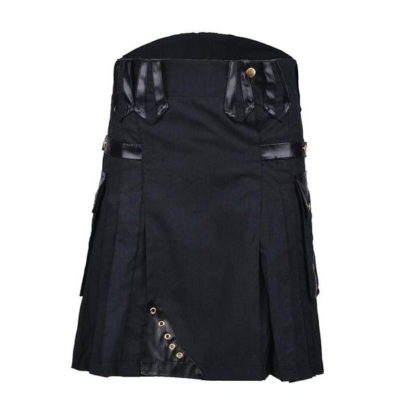 monerffi new 2021 scottish kilt scotland classic retro gothic pleated skirt hip hop shorts sashes pocket knee length, White;black
monerffi new 2021 scottish kilt scotland classic retro gothic pleated skirt hip hop shorts sashes pocket knee length, White;black