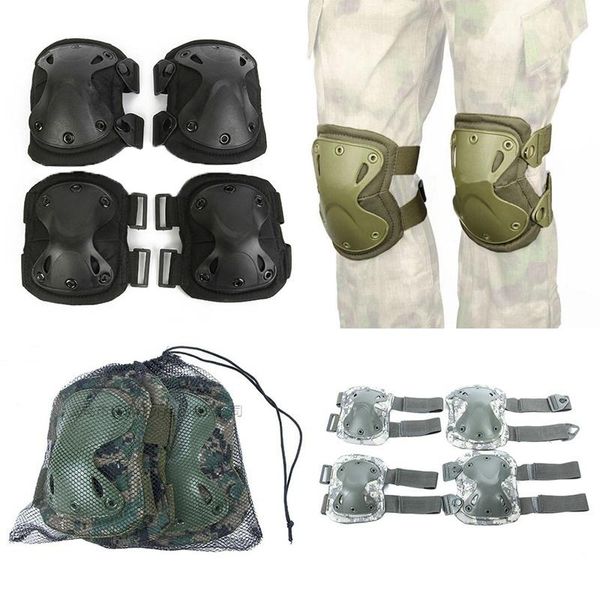elbow & knee pads military tactical protective pad support paintball combat protector hunting skate scooter kneepads, Black;gray
elbow & knee pads military tactical protective pad support paintball combat protector hunting skate scooter kneepads, Black;gray