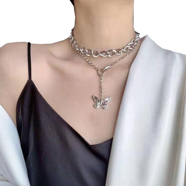 chains antique pearl chain necklace with butterfly pendant charms silvery neck jewelry for women party gift ideas, Silver
chains antique pearl chain necklace with butterfly pendant charms silvery neck jewelry for women party gift ideas, Silver
