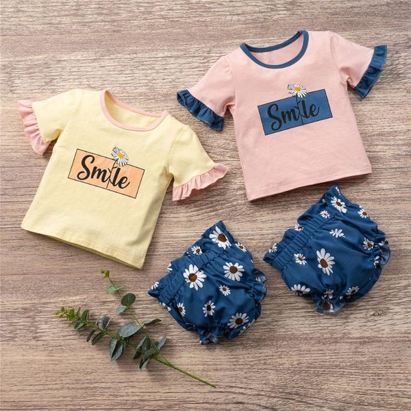 2021 fashion toddler baby girls clothes kids summer short sleeve t shirts floral print shorts outfit sets 0-36m, White
2021 fashion toddler baby girls clothes kids summer short sleeve t shirts floral print shorts outfit sets 0-36m, White
