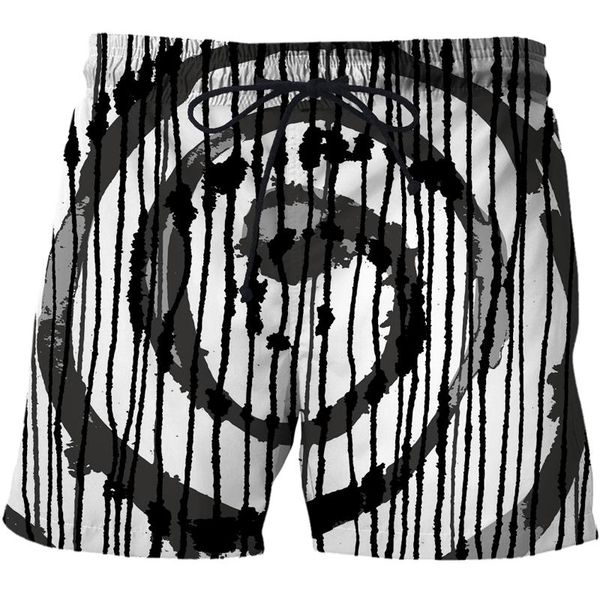 men's shorts swim trunks black and white stripes printed beach board with pockets cool mesh lining abstract pattern pants, White;black
men's shorts swim trunks black and white stripes printed beach board with pockets cool mesh lining abstract pattern pants, White;black