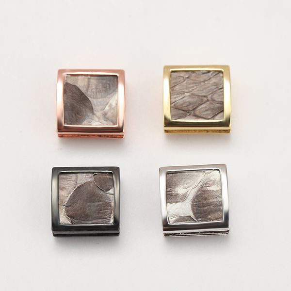 charm snake leather beads for jewelry making gold square copper needlework beads diy bracelet accessories wholesale lot, Bronze;silver
charm snake leather beads for jewelry making gold square copper needlework beads diy bracelet accessories wholesale lot, Bronze;silver