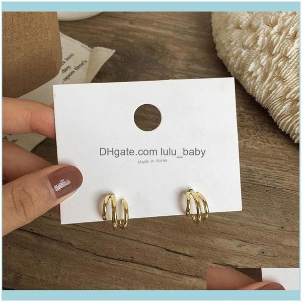 jewelrytrendy metal hoop earring for woman vintage triple open circle c shaped korean statement earrings aessories brincos & hie drop delive, Golden;silver
jewelrytrendy metal hoop earring for woman vintage triple open circle c shaped korean statement earrings aessories brincos & hie drop delive, Golden;silver