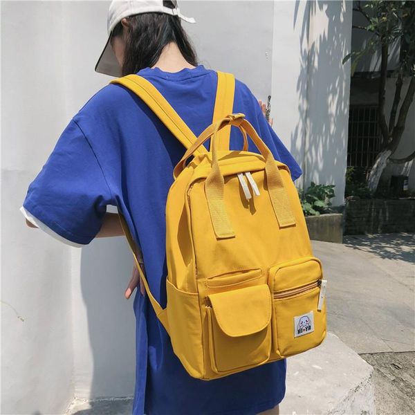 backpack canvas 2021 antique simple wear-resistant burden-reducing academic style solid color student bags
backpack canvas 2021 antique simple wear-resistant burden-reducing academic style solid color student bags