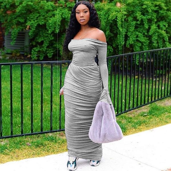 casual dresses avv fashion slash neck dress 2021 autumn temperament bell sleeve back bandage bow fold slim party, Black;gray
casual dresses avv fashion slash neck dress 2021 autumn temperament bell sleeve back bandage bow fold slim party, Black;gray