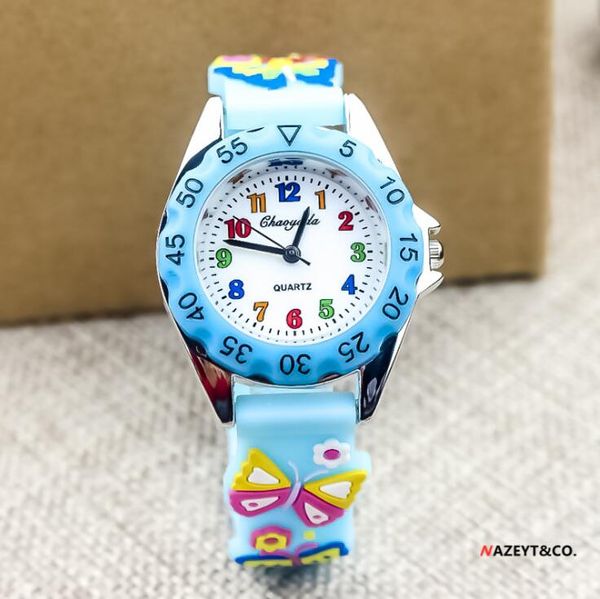 color figures children quartz wristwatch clock fashion casual girl watch kids cute 3d cartoon butterfly silicone strap lovely, Slivery;brown
color figures children quartz wristwatch clock fashion casual girl watch kids cute 3d cartoon butterfly silicone strap lovely, Slivery;brown