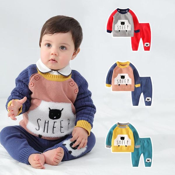 clothing sets infant baby knit 2pcs lovely cartoon pullover sweaters+pants 2021 autumn winter boys girls sweater suits, White
clothing sets infant baby knit 2pcs lovely cartoon pullover sweaters+pants 2021 autumn winter boys girls sweater suits, White