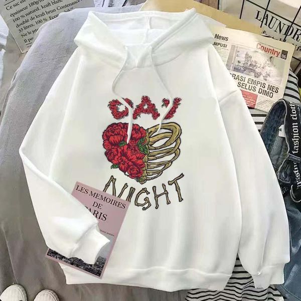 women's hoodies & sweatshirts harajuku ladies warm gothic streetwear punk women hoody horror fashionable casual simple letter printing, Black
women's hoodies & sweatshirts harajuku ladies warm gothic streetwear punk women hoody horror fashionable casual simple letter printing, Black