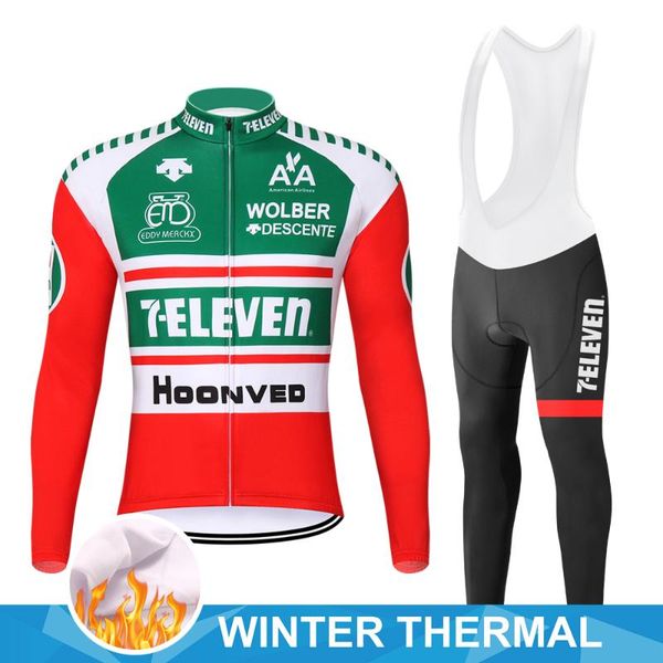 racing sets 7-eleven men retro bike team winter clothes maillot set fleeced cycling jersey warmth bicycles long sleeve suit mtb pants, Black;blue
racing sets 7-eleven men retro bike team winter clothes maillot set fleeced cycling jersey warmth bicycles long sleeve suit mtb pants, Black;blue