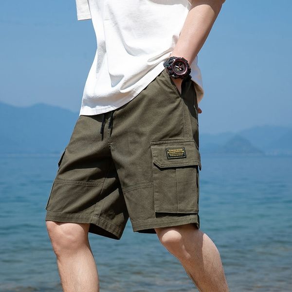 shorts men's new summer 2021 wear korean style sports casual loose five piece pants, White;black
shorts men's new summer 2021 wear korean style sports casual loose five piece pants, White;black