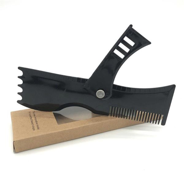 hair brushes 1pc adjustable beard edger trimmers shaping tool trimming shaper template comb styling lineup beauty, Silver
hair brushes 1pc adjustable beard edger trimmers shaping tool trimming shaper template comb styling lineup beauty, Silver
