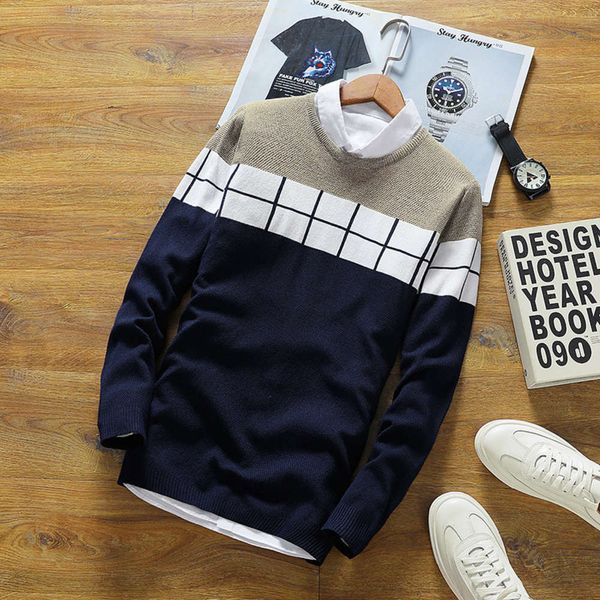 new round neck, korean fashion, spring and autumn handsome sweater, thin casual men's sweaterwinter, White;black
new round neck, korean fashion, spring and autumn handsome sweater, thin casual men's sweaterwinter, White;black