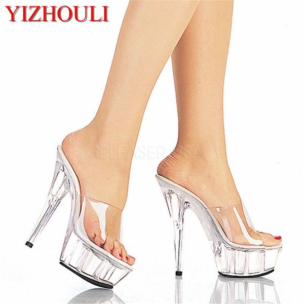 slippers fashion high heels 15cm wedding shoes, waterproof platform crystal transparent women's, Black
slippers fashion high heels 15cm wedding shoes, waterproof platform crystal transparent women's, Black