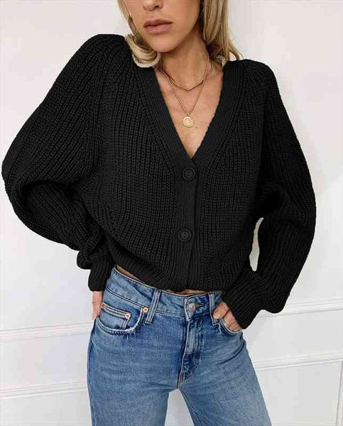 v neck loose knitwear single breasted sweaters vintage cardigan knitted oversize sweater for women long sleeve coat, White;black
v neck loose knitwear single breasted sweaters vintage cardigan knitted oversize sweater for women long sleeve coat, White;black