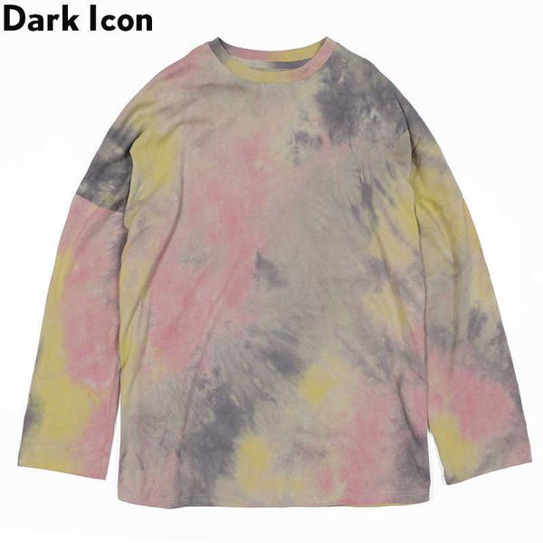 tie dyeing t-shirt long sleeve men women round neck loose relax tshirts cotton tee shirts streetwear clothing 210603, White;black
tie dyeing t-shirt long sleeve men women round neck loose relax tshirts cotton tee shirts streetwear clothing 210603, White;black