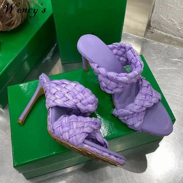 weave slippers women high heels shoes slides open toe big size 43 genuine leather 2021new chic designer women shoes, Black
weave slippers women high heels shoes slides open toe big size 43 genuine leather 2021new chic designer women shoes, Black