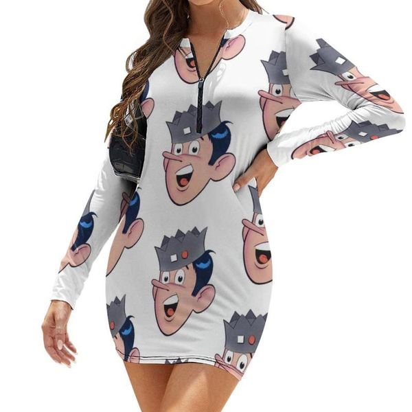 casual dresses jughead dress long sleeve spandex teen bodycon day printed one-piece, Black;gray
casual dresses jughead dress long sleeve spandex teen bodycon day printed one-piece, Black;gray