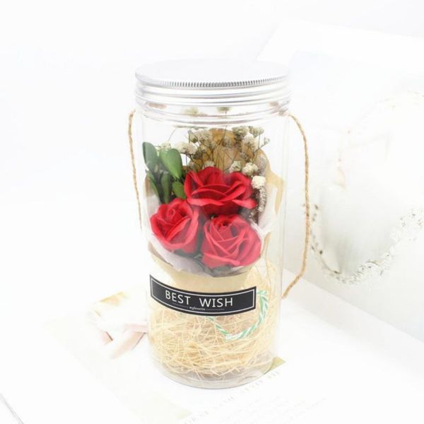 cxd-soap rose flower bouquet and led light string in bottle with hanging rope for valentine's wedding anniversary birthday gift
cxd-soap rose flower bouquet and led light string in bottle with hanging rope for valentine's wedding anniversary birthday gift