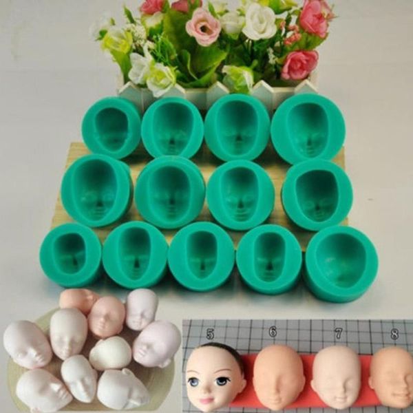 cake tools doll face silicone mold decorating sugar fondant chocolate baking tool kitchen supplies
cake tools doll face silicone mold decorating sugar fondant chocolate baking tool kitchen supplies