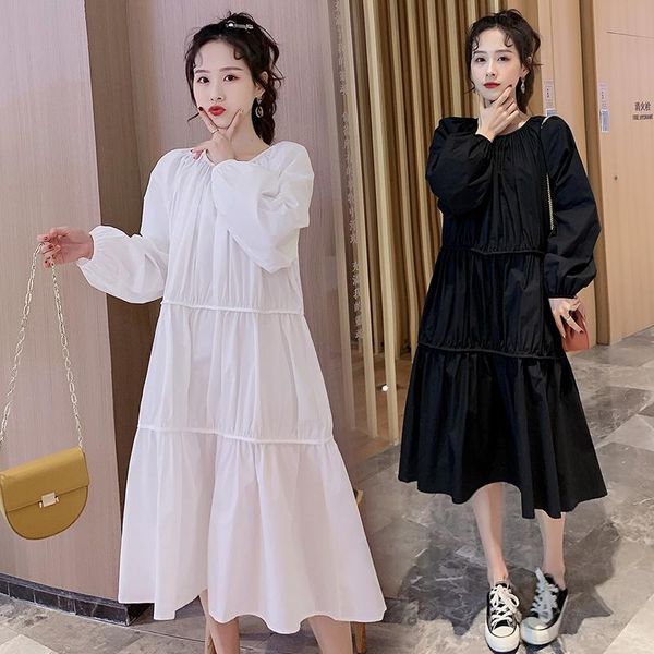 maternity dresses 5817# 2021 spring white black patchwork straight long dress sleeve loose clothes for pregnant women pregnancy
maternity dresses 5817# 2021 spring white black patchwork straight long dress sleeve loose clothes for pregnant women pregnancy
