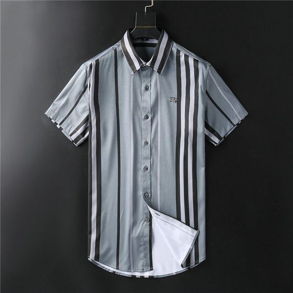 2021 fashion ironing business short sleeve shirt men's lazy style casual stripe checked size -3xl#hsc20, White;black
2021 fashion ironing business short sleeve shirt men's lazy style casual stripe checked size -3xl#hsc20, White;black