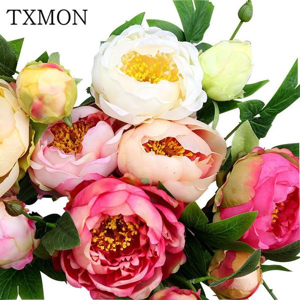 2 fork gold yuan peony bouquet plants simulation silk flower home living room l garden decoration wedding holiday flower
2 fork gold yuan peony bouquet plants simulation silk flower home living room l garden decoration wedding holiday flower